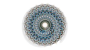 Blue Sophisticated I Mandala-Vsocfl-13