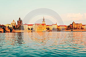 Vtlava River, Prague , Czech Republic