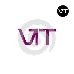 VTT Logo Letter Monogram Design