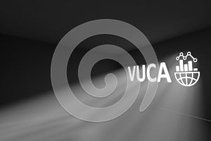 VUCA rays volume light concept