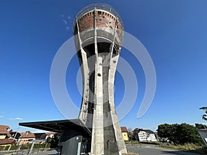 Vukovar water tower memorial monument - a symbol of Croatian unity, Croatia / Memorijalni spomenik Vukovarski vodotoranj