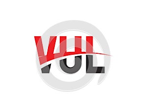 VUL Letter Initial Logo Design Vector Illustration