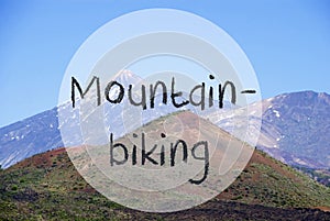 Vulcano Mountain, English Text Mountainbiking, Teneriffa, Nature