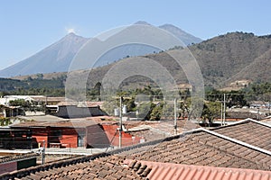 Vulconos Fuego and Acatenango near Antigua