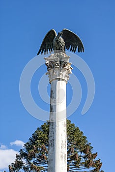 Vulture statue in Parana, Entre Rios, Argentina photo