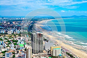 Vung Tau city and coast, Vietnam photo