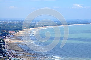 Vung Tau city from the mountain photo