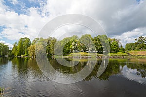 Vuoksa river at the town of Priozersk