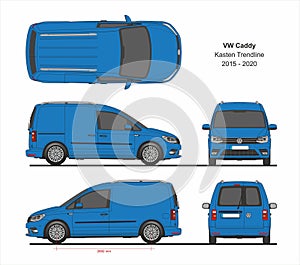 VW Caddy Kasten Trendline 2015-present