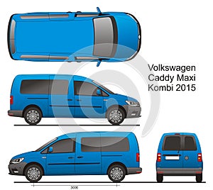 VW Caddy Maxi Combi 2015