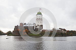 Vyborg Castle. Olaf Tower.