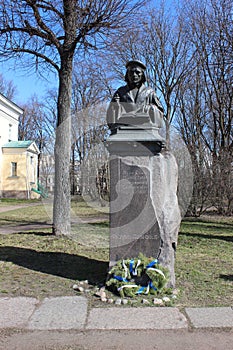 Vyborg, monument Mikael Olavinpoika Agricola