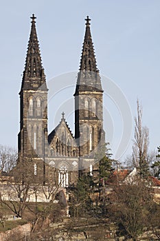 Vysehrad cathedral