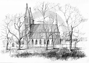 Vysehrad medieval castle