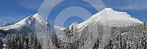 Vysoke Tatry - winter mountains