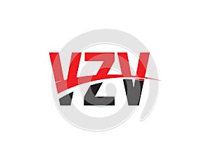 VZV Letter Initial Logo Design Vector Illustration