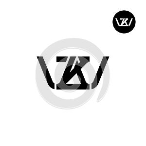 VZV Logo Letter Monogram Design