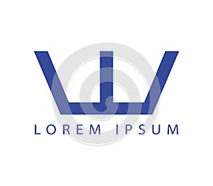 W Logo Design Concept