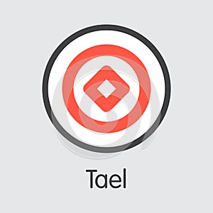 WABI - Tael. The Market Logo of Coin or Market Emblem.