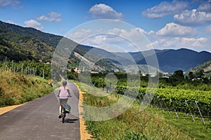 Wachau, Austria - cycle path