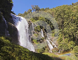 A Wachirathan Falls Shot, Doi Inthanon Near Chiang Mai, Thailand