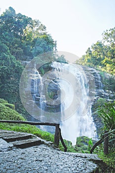 Wachirathan Waterfall at Doi Inthanon National Park