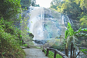 Wachirathan Waterfall at Doi Inthanon National Park