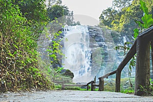 Wachirathan Waterfall at Doi Inthanon National Park