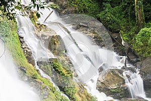 Wachirathan waterfalls , InThanon Chiangmai