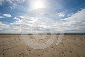 Waddenzee in the Netherlands