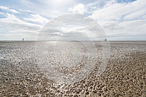 Waddenzee in the Netherlands