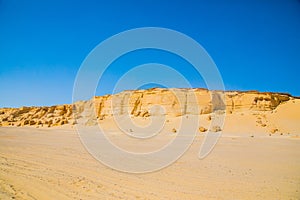 Wadi Al-Hitan Whale Valley , Western Desert, Fayoum Governorate, Egypt.