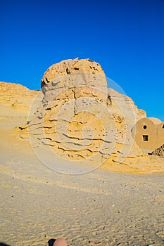 Wadi Al-Hitan Whale Valley , Western Desert, Fayoum Governorate, Egypt.