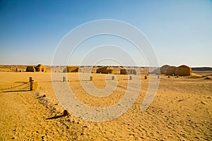 Wadi Al-Hitan Whale Valley , Western Desert, Fayoum Governorate, Egypt.