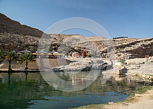 Wadi Bani Khalid, nature of Oman photo