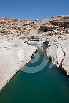 Wadi Bani Khalid in Oman photo