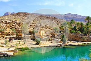 Wadi Bani Khalid, Oman photo