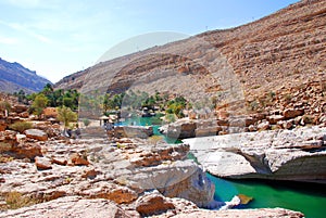 Wadi Bani Khalid, Oman photo