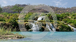 Wadi Darbat in the Dhofar region of Oman photo