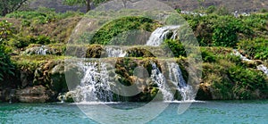 Wadi Darbat in the Dhofar region of Oman photo