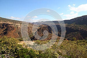 Wadi Dirhur Canyon, Socotra island, Indian ocean, Yemen