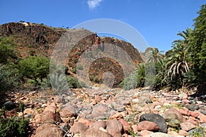 Wadi Dirhur Canyon, Socotra island, Indian ocean, Yemen