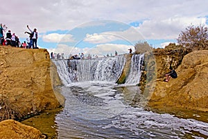 Wadi el Rayan falls