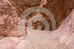 Wadi El Veshwash canyon in Sinai Peninsula