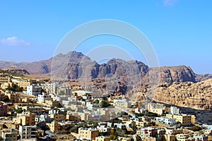 Wadi Musa, small town around Petra