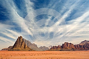 Wadi Rum desert photo