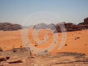 Wadi Rum desert, aka Valley of the Moon, Jordan, Middle East