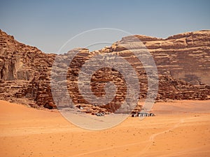 Wadi Rum desert, aka Valley of the Moon, Jordan, Middle East