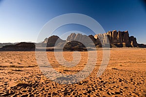 Wadi Rum desert, Jordan photo