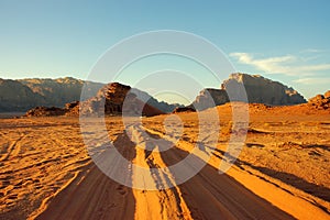 Wadi Rum desert, Jordan.